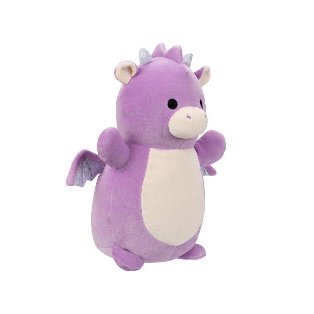 Squishmallows - Large Plush Dina Purple Dragon Hugmee - 36 cm