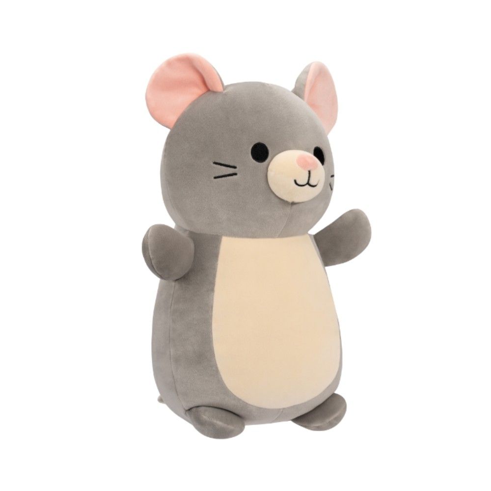 Squishmallows - Large Plush Misty Grey Mouse Hugmee - 36 cm