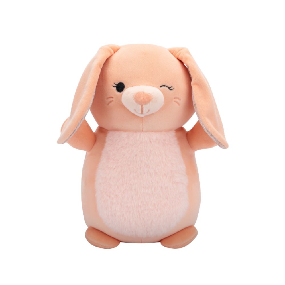 Squishmallows - Satine The Bunny Hugmee Plush Toy - 25cm - Peach