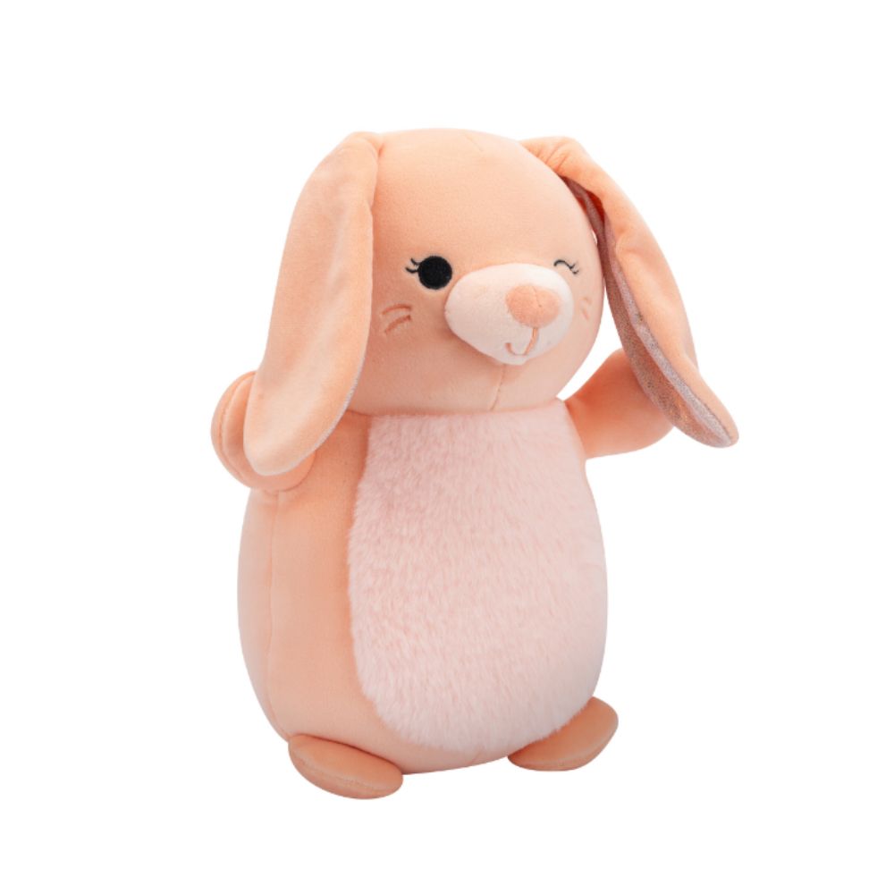 Squishmallows - Satine The Bunny Hugmee Plush Toy - 25cm - Peach