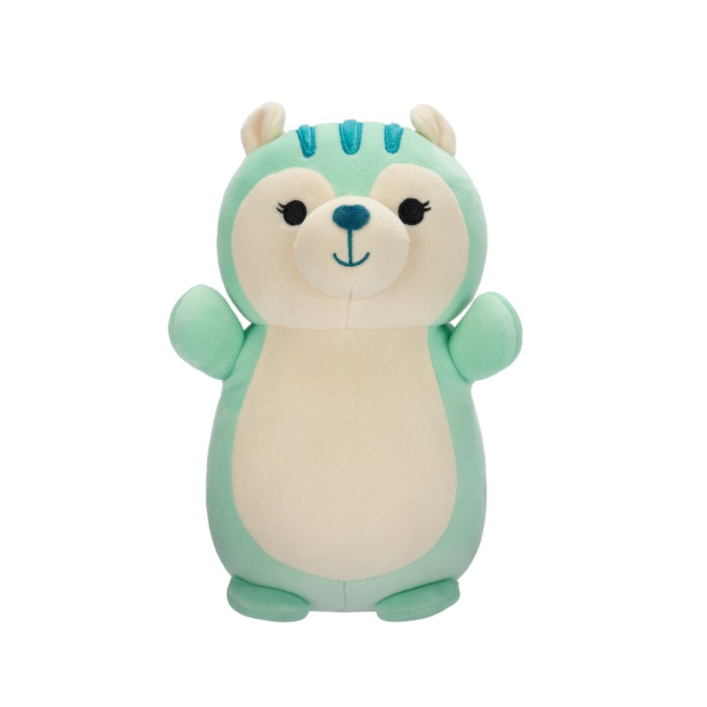 Squishmallows - Erma Squirrel Hugmee Plush Toy - 25cm - Mint Green