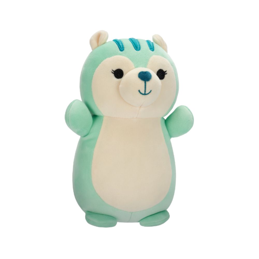 Squishmallows - Erma Squirrel Hugmee Plush Toy - 25cm - Mint Green