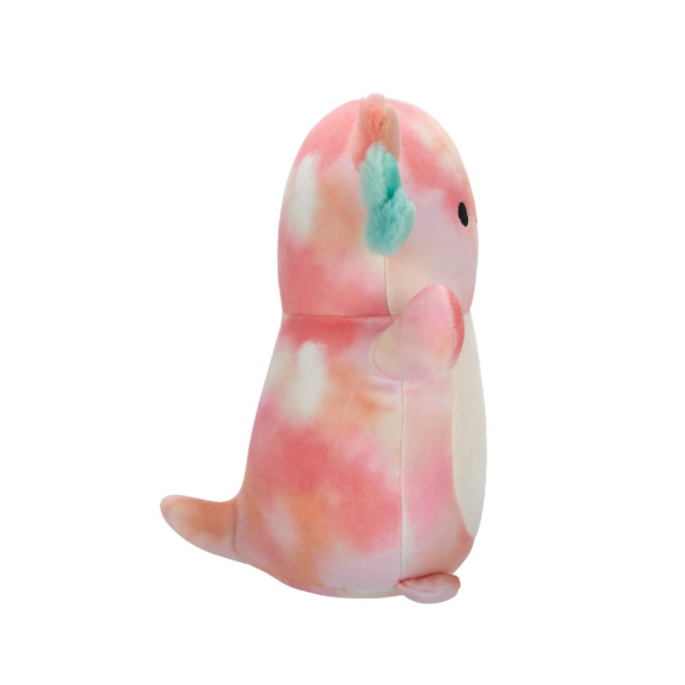 Squishmallows - Tie-Dye Axolotl Hugmee Plush Toy - 25.4 cm