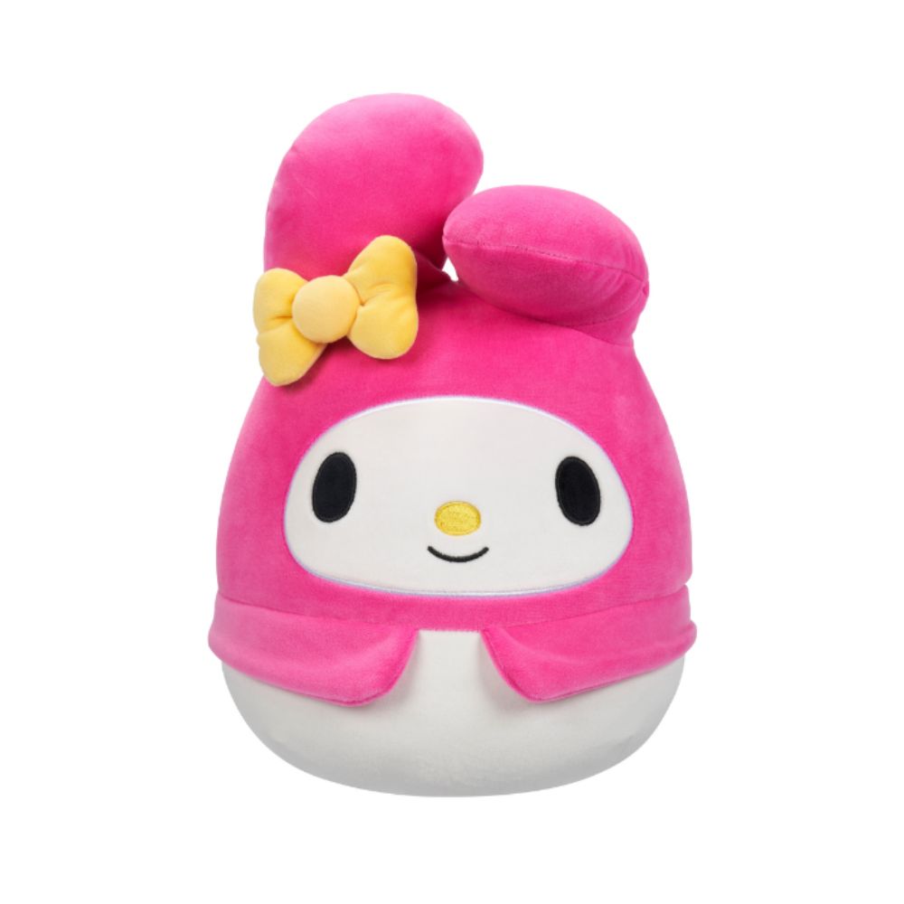 Squishmallows - Little Sanrio Core My Melody With Yellow Bow And Pink Suit Plush Toy - 20cm