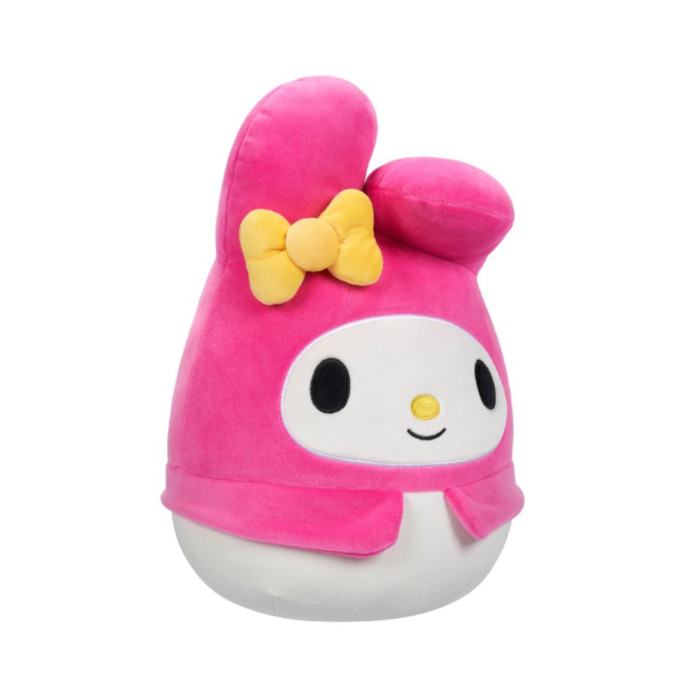 Squishmallows - Little Sanrio Core My Melody With Yellow Bow And Pink Suit Plush Toy - 20cm