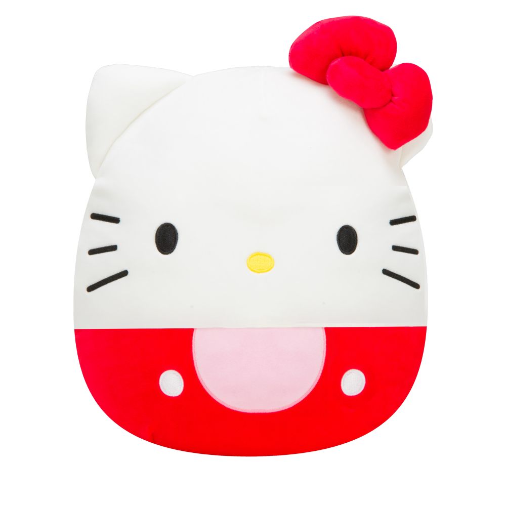 Squishmallows - Little Sanrio Core Hello Kitty In Red Suit Plush Toy - 25cm