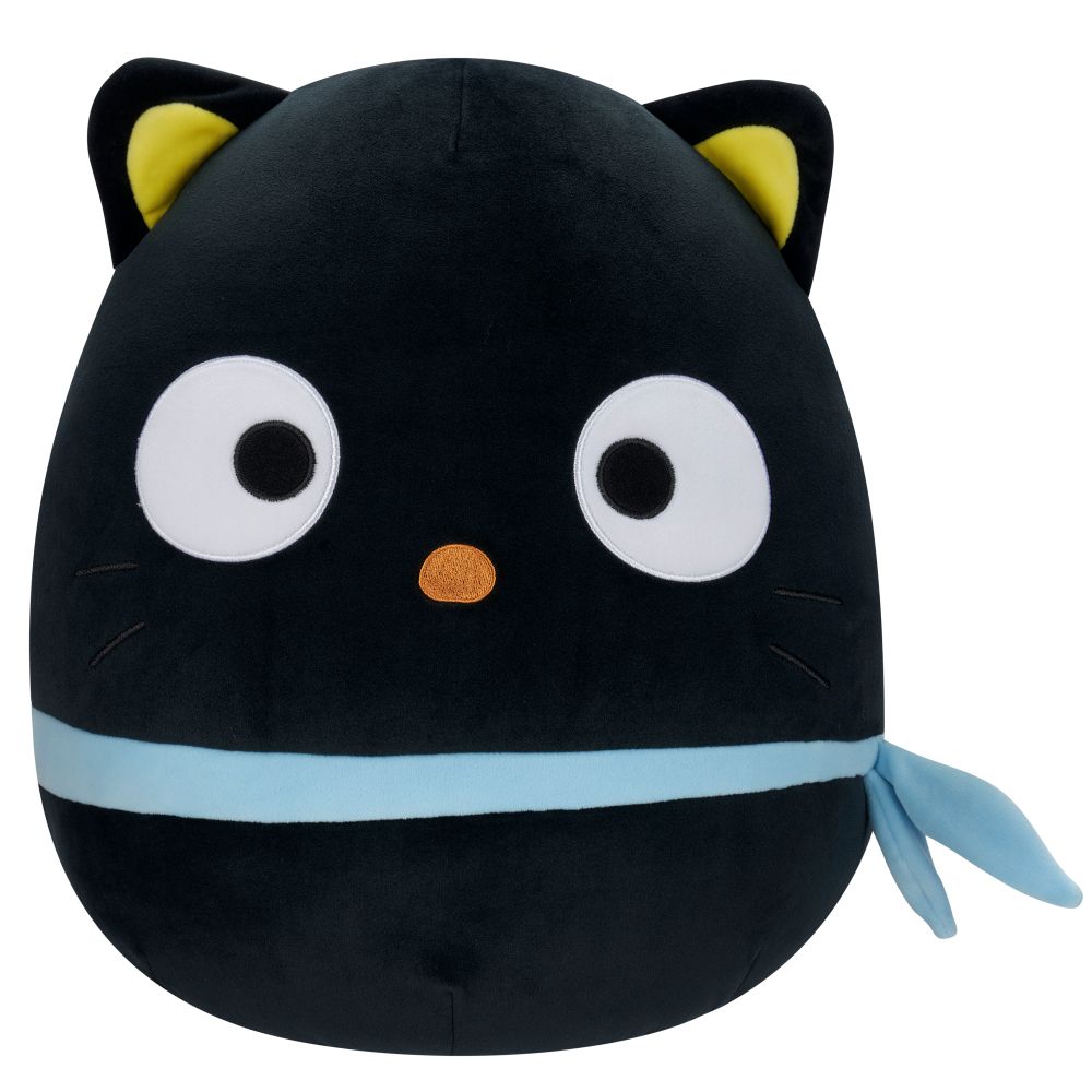 Squishmallows - Little Sanrio Core Chococat Blue Ribbon Plush Toy - 25cm