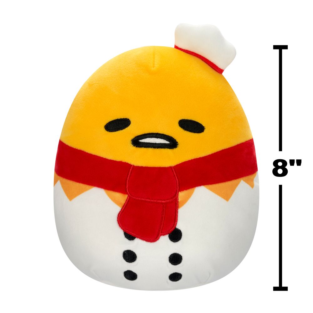 Squishmallows - Little Sanrio Core Gudetama Dressed As Chef Plush Toy - 20cm