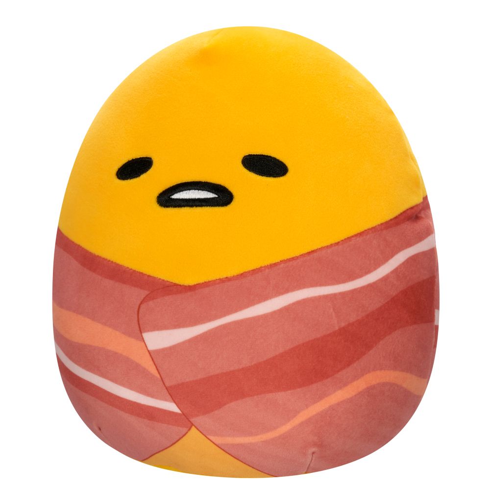 Squishmallows - Little Sanrio Core Gudetama Wrapped In Bacon Plush Toy - 20cm