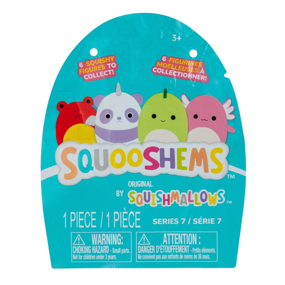 Squishmallows - Squooshems Friends And Fantasy Squad Plush Toy - Style May Vary - 1 Pc - 6.35cm