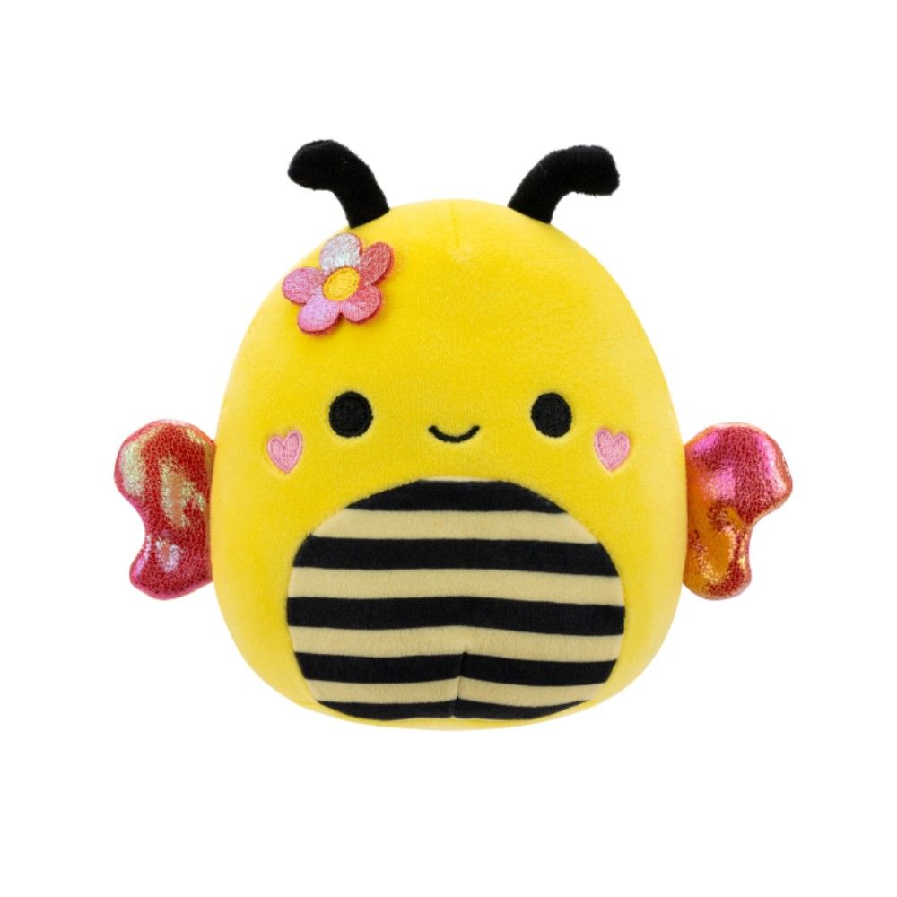 Squishmallows - Sunny The Yellow Bumblebee + Leonie The Pink Bumblebee - 7.5"