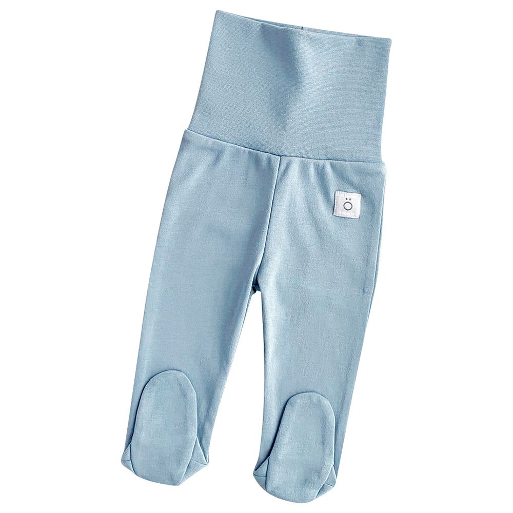 Mjolk - Footed Pants - Baby Blue