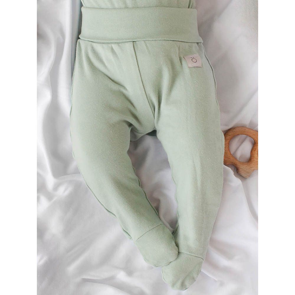 Mjolk - Footed Pants - Magic Mint