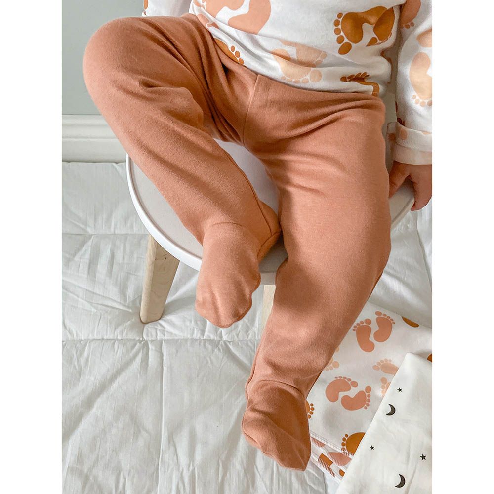 Mjolk - Footed Pants - Camel