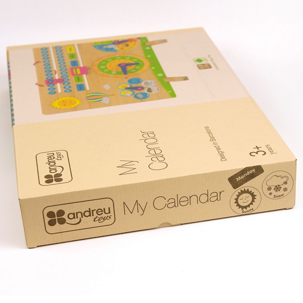 Andreu Toys - My Calendar Wooden Toy