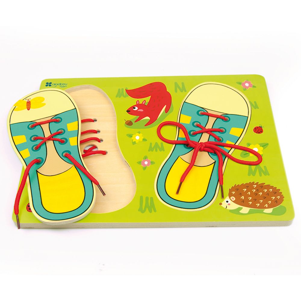 Andreu Toys - Lacing Shoes Puzzle