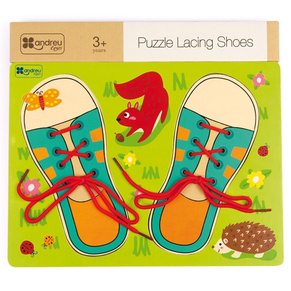 Andreu Toys - Lacing Shoes Puzzle