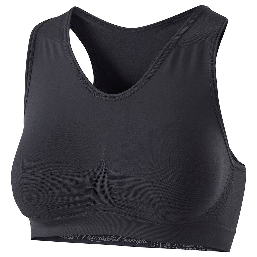 Mums & Bumps - Pregnancy & Sleep Bra - Black