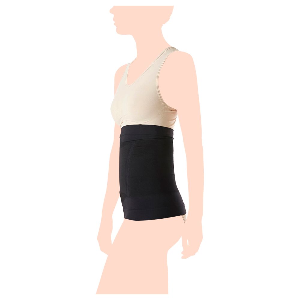 Mums & Bumps - Postpartum Shaping Abdominal Binder - Black