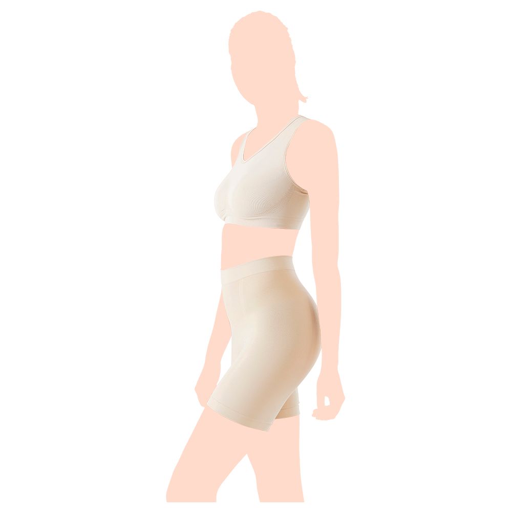 Mums & Bumps - Postpartum Shaping Boxer Short - Nude