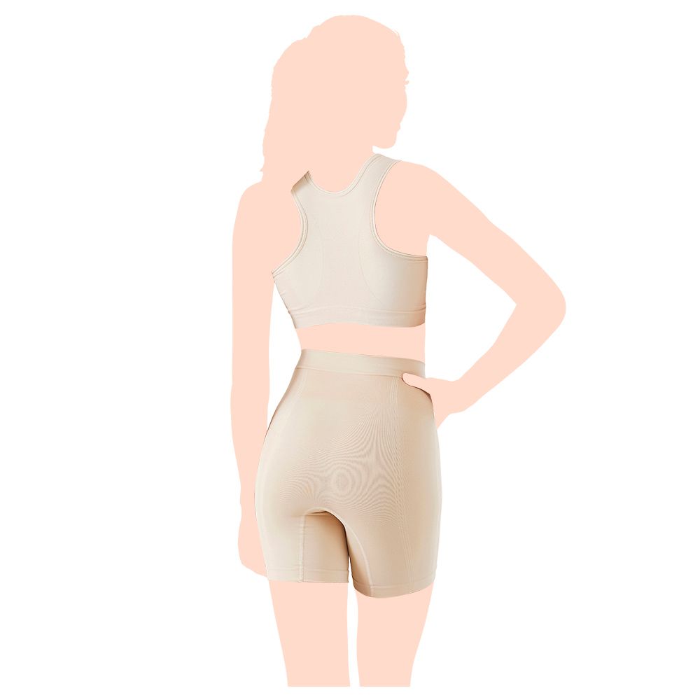 Mums & Bumps - Postpartum Shaping Boxer Short - Nude