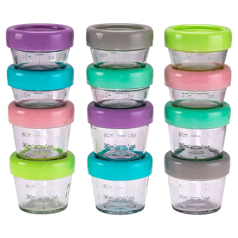 Melii - Glass Food Container - 12pcs