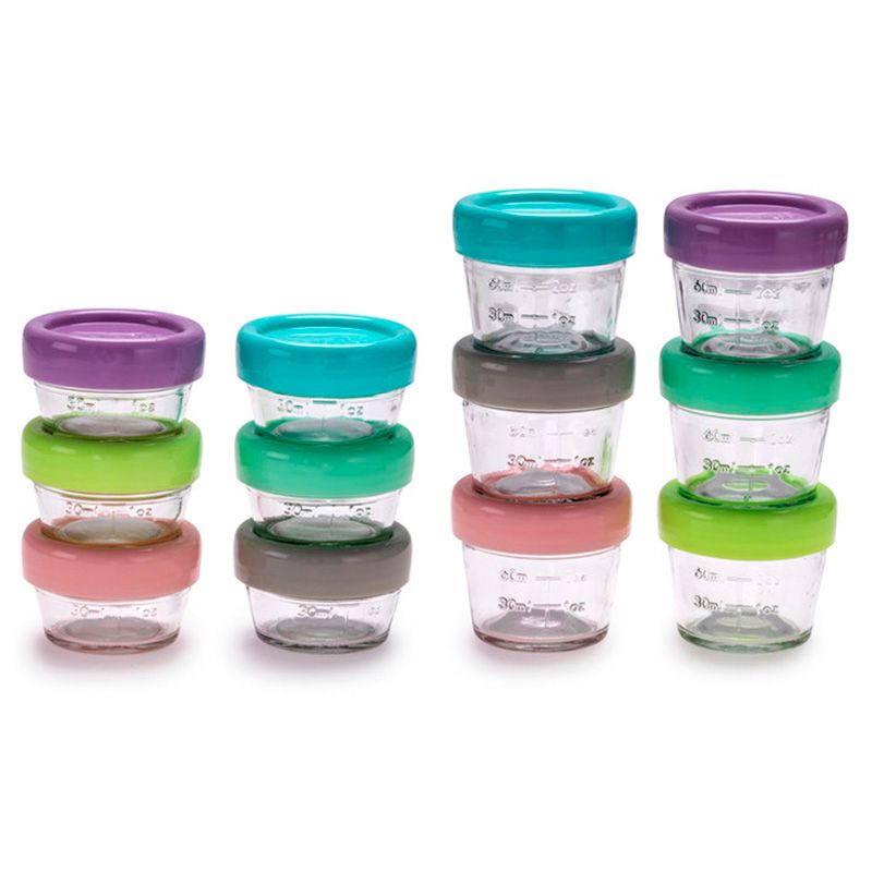 Melii - Glass Food Container - 12pcs