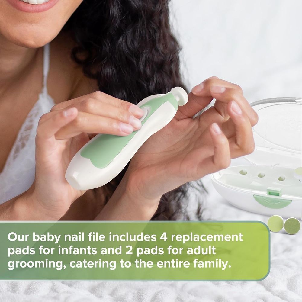 Haakaa - Electric Baby Nail Trimmer Set - Meadow