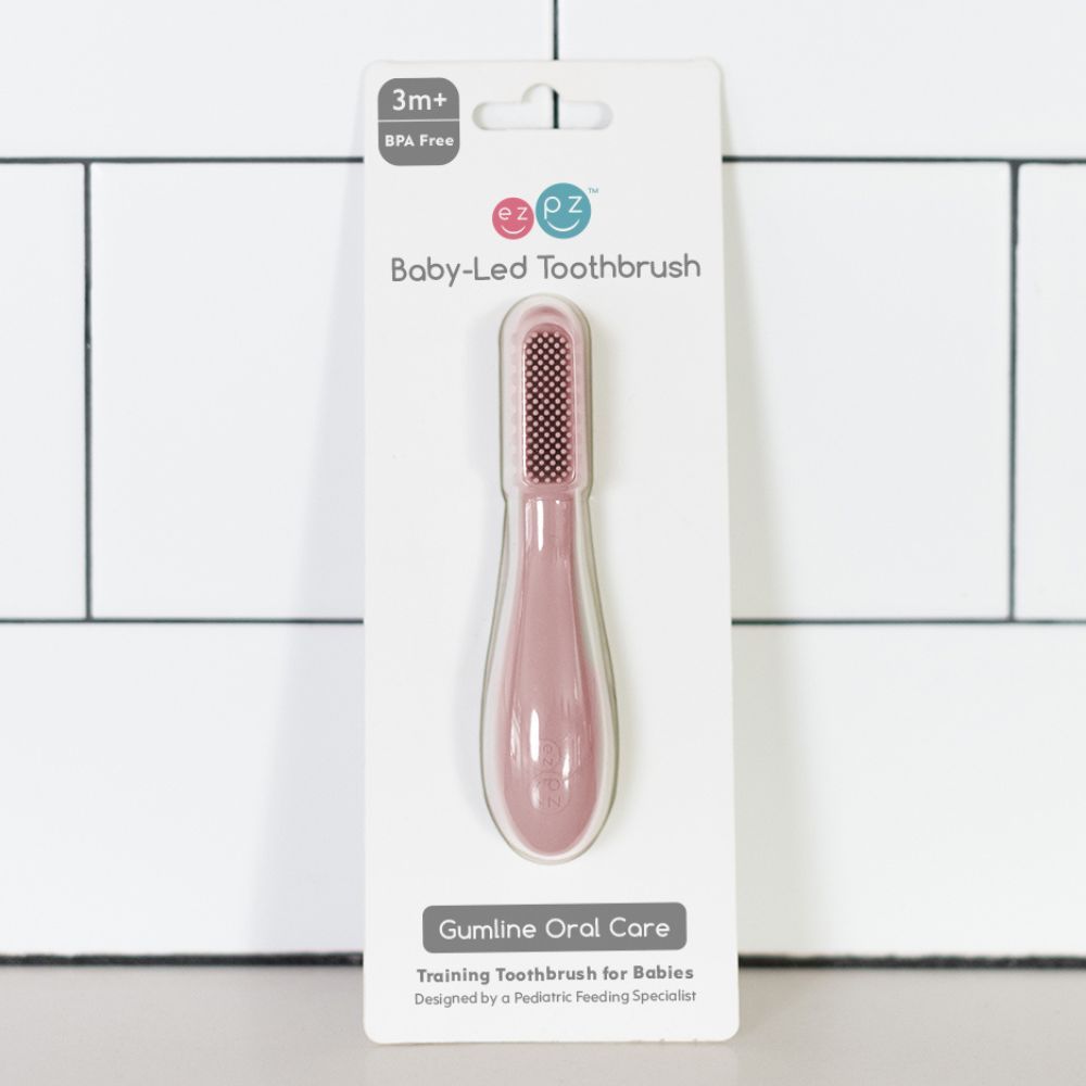 Ezpz - Baby-Led Toothbrush - Blush