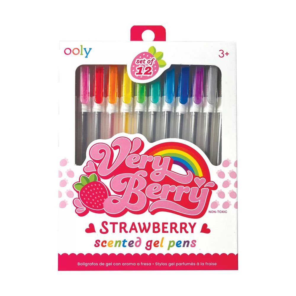 Ooly - Very Berry Scented Gel Pens - 12pcs