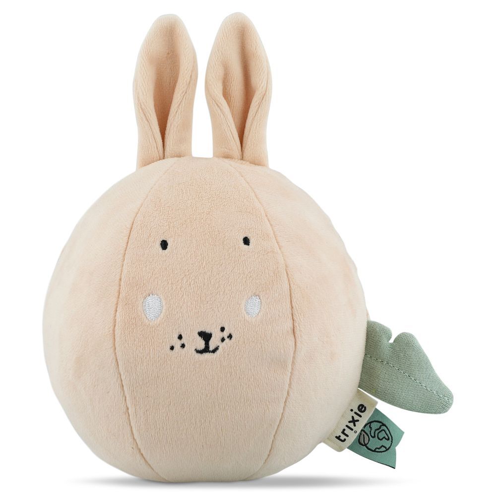 Trixie - Sound Plush Ball - Mrs. Rabbit - Pink - 12cm