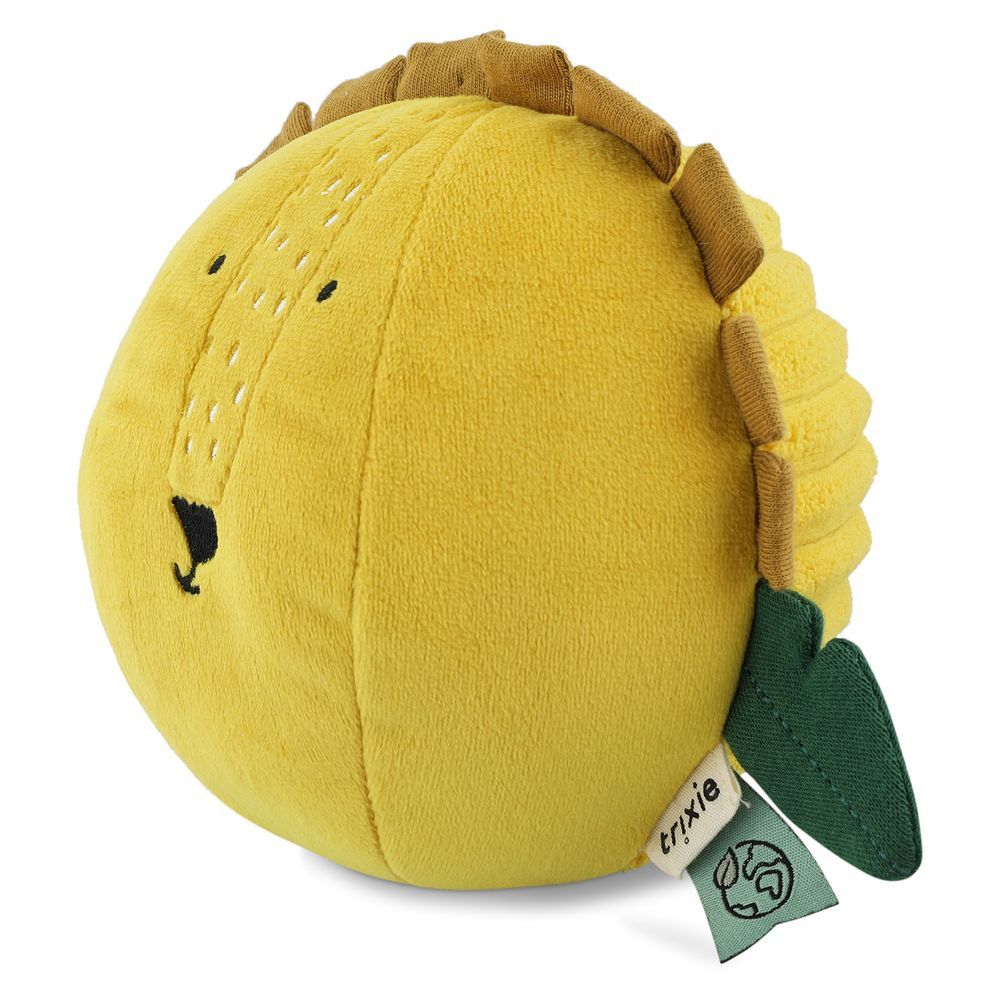 Trixie - Sound Plush Ball - Mr. Lion - Yellow - 12cm