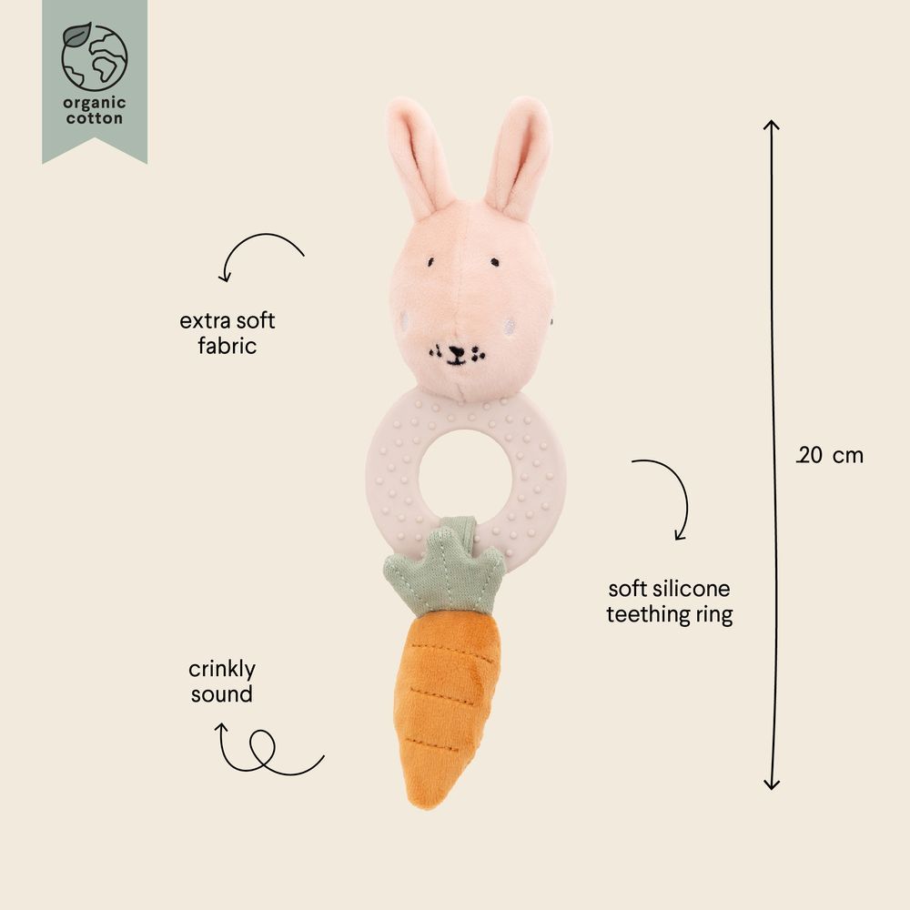 Trixie - Teething Toy - Mrs. Rabbit