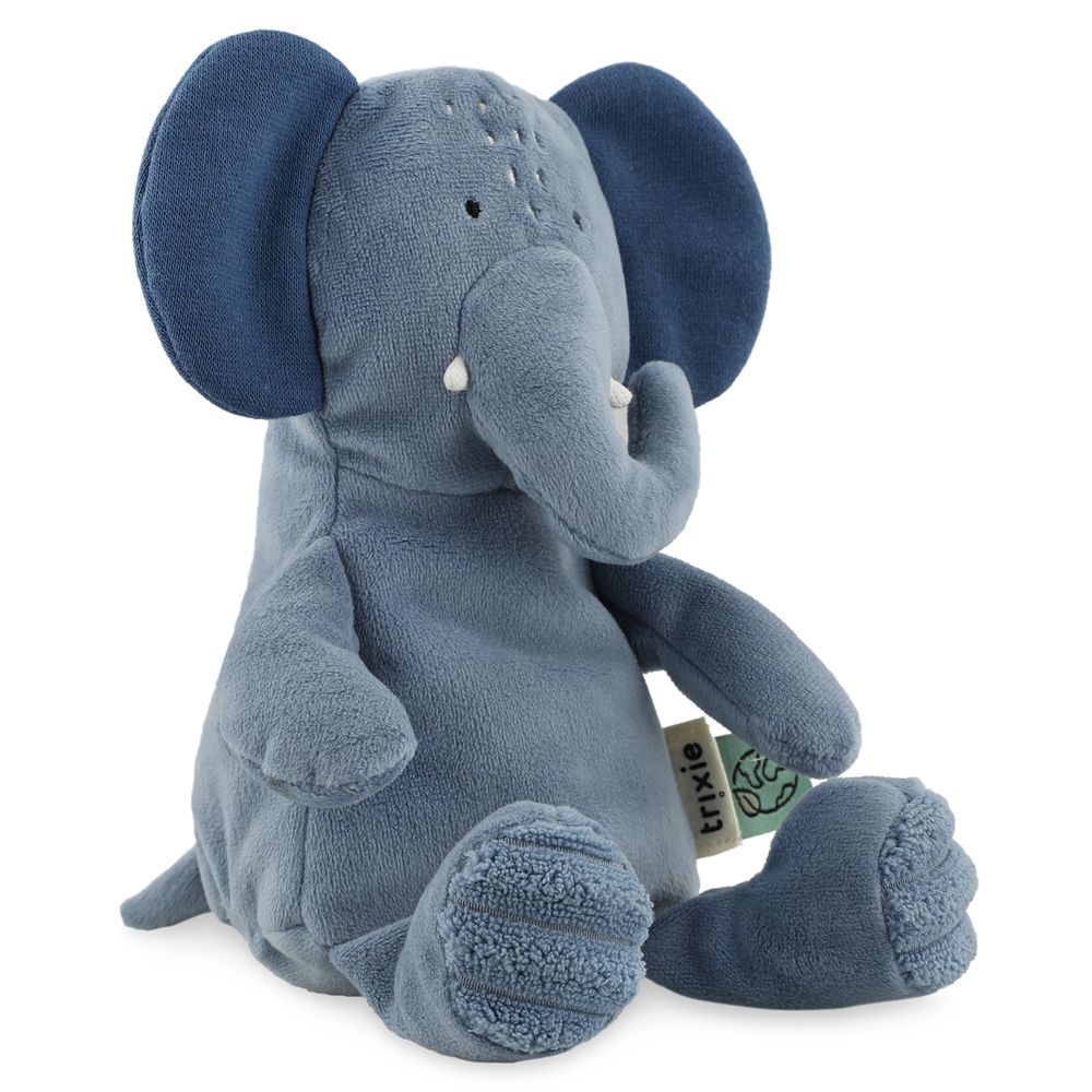 Trixie - Baby Plush Toy - Mrs. Elephant - Blue - 22cm