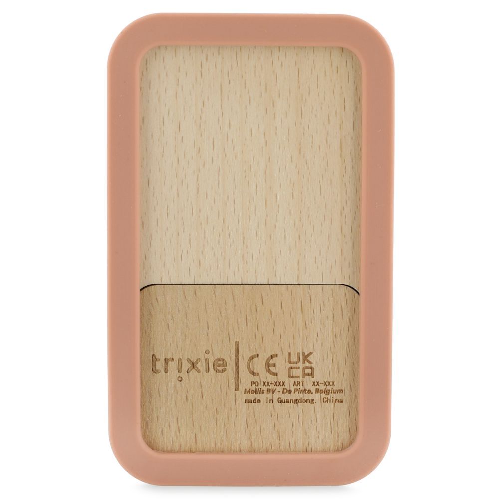 Trixie - Wooden Silicone Baby Phone - Mrs. Cat