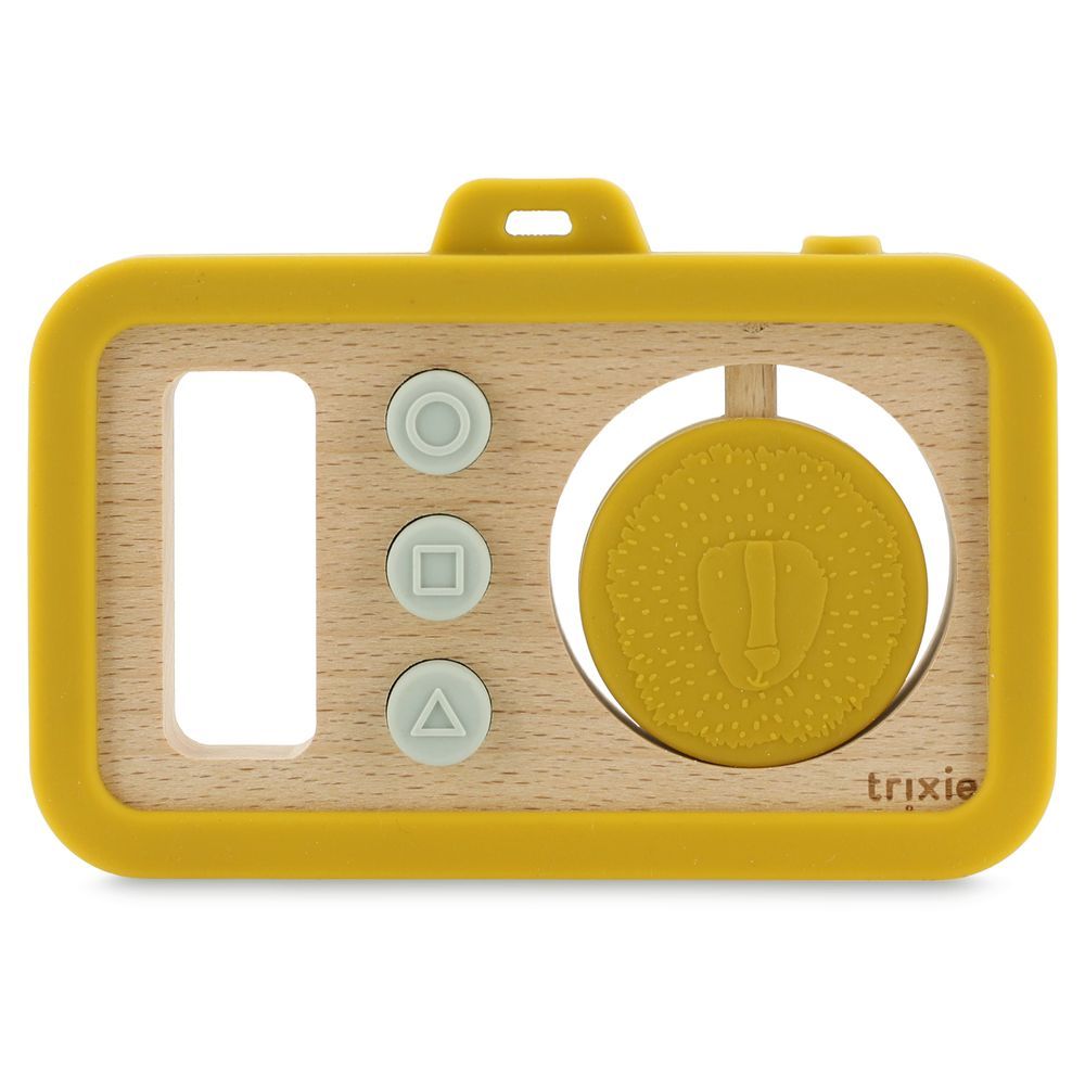 Trixie - Wooden Silicone Baby Camera - Mr. Lion