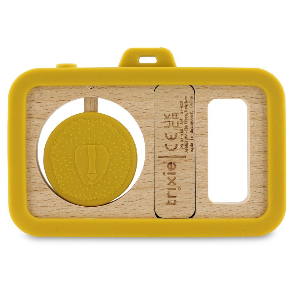 Trixie - Wooden Silicone Baby Camera - Mr. Lion