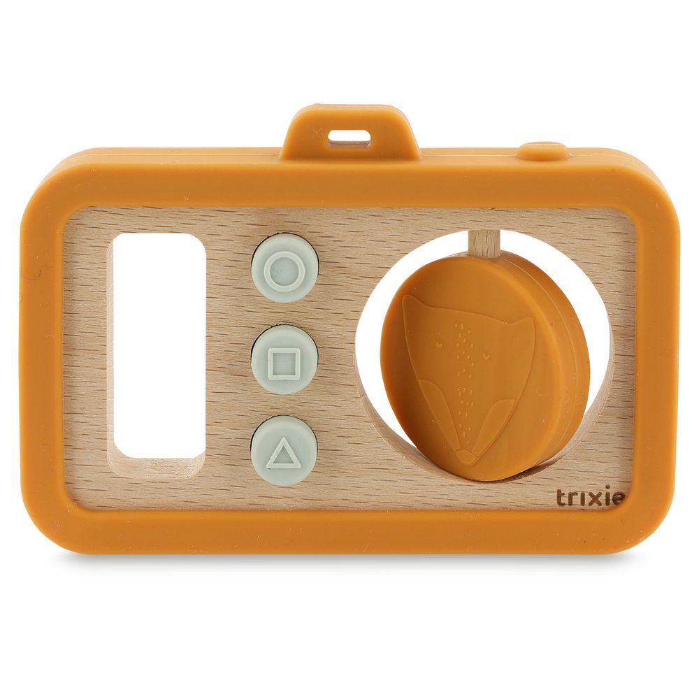 Trixie - Wooden Silicone Baby Camera - Mr. Fox