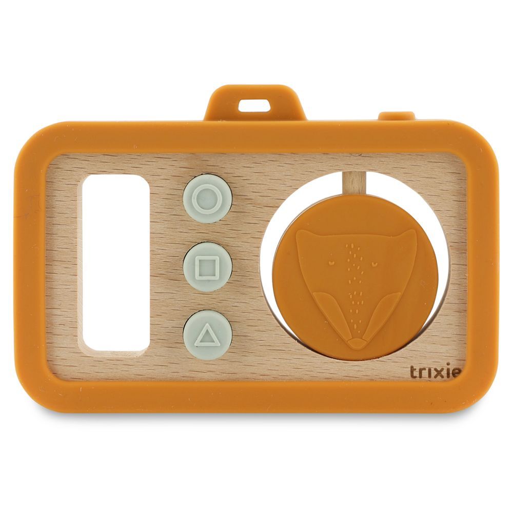 Trixie - Wooden Silicone Baby Camera - Mr. Fox