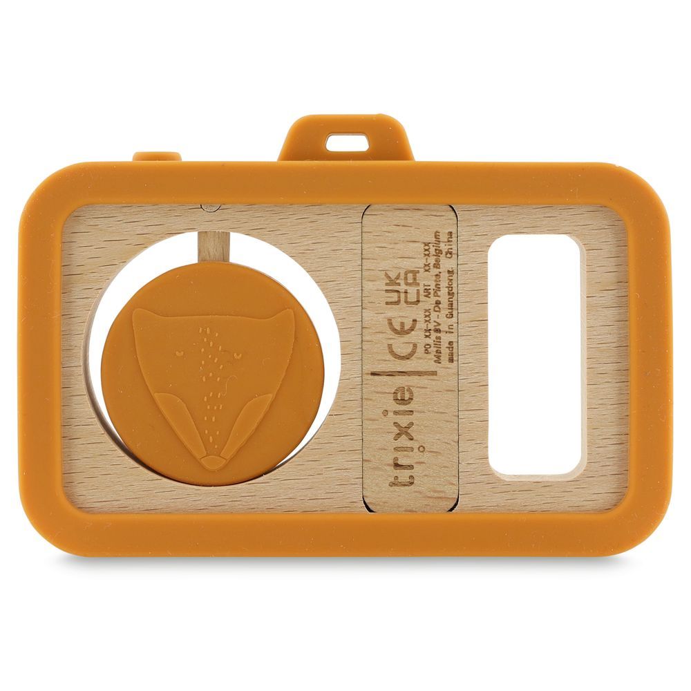 Trixie - Wooden Silicone Baby Camera - Mr. Fox