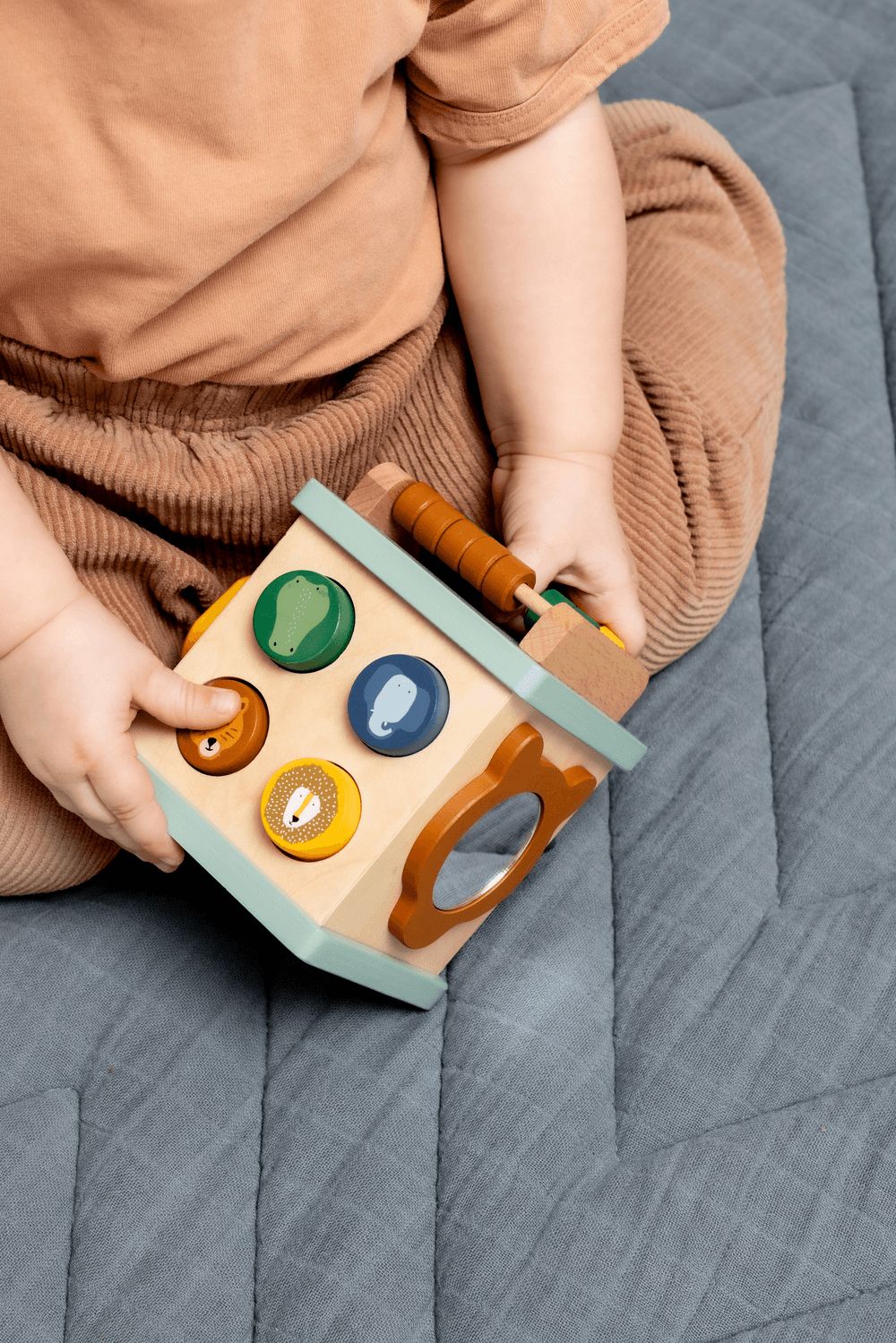 Trixie - Wooden Activity Cube - Small