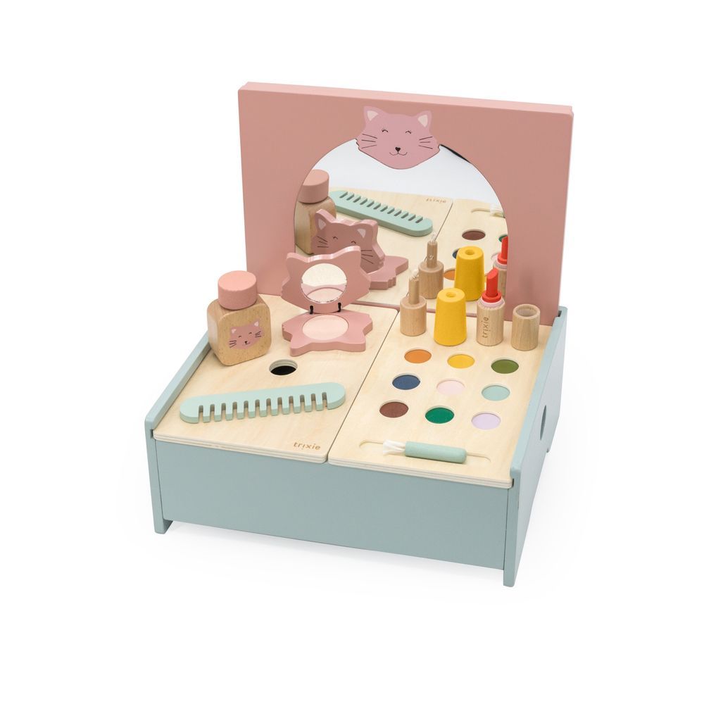 Trixie - Wooden Make-Up Table Set