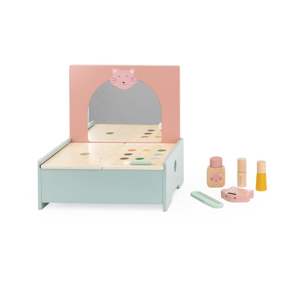 Trixie - Wooden Make-Up Table Set