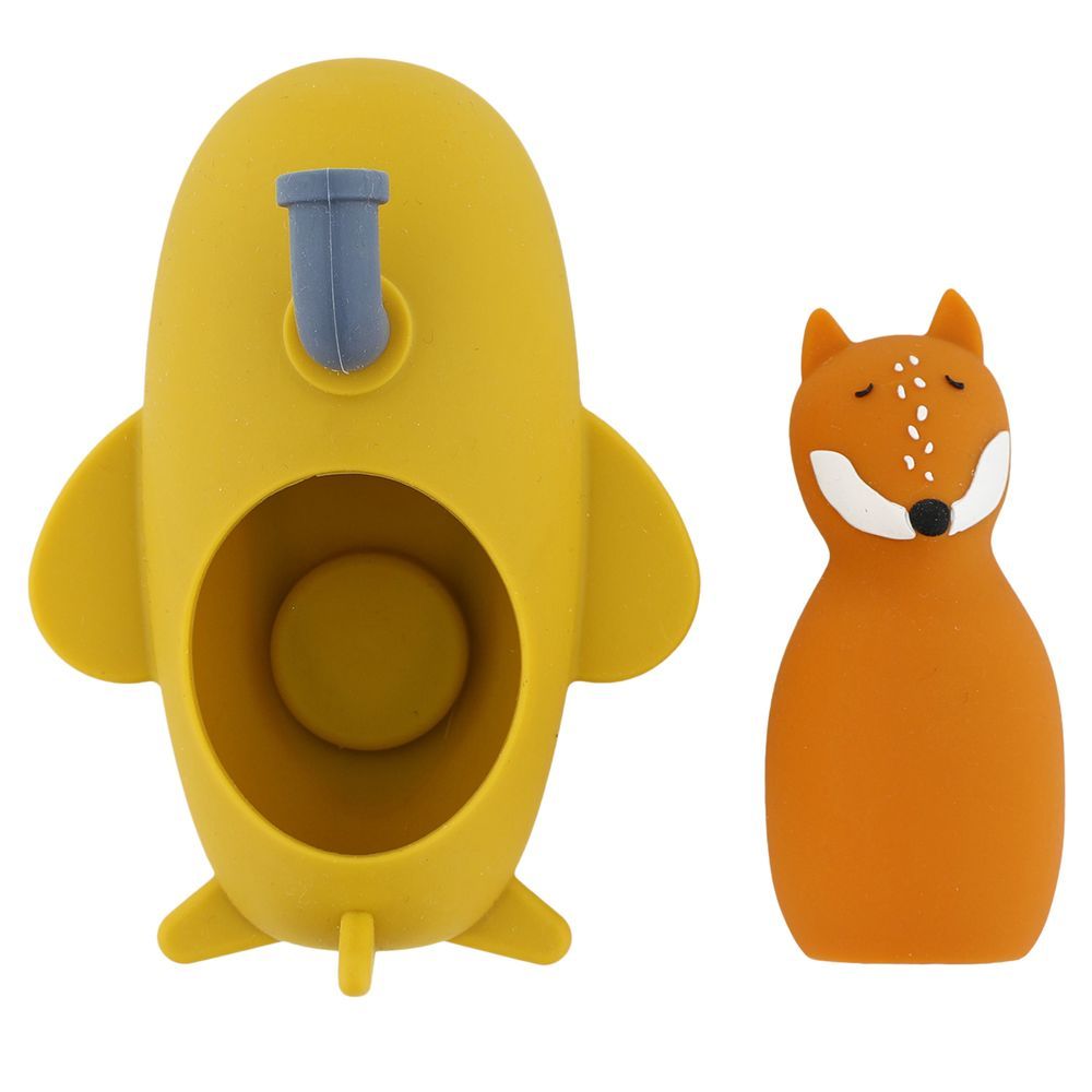 Trixie - Silicone Bath Toy Submarine With Mr. Fox