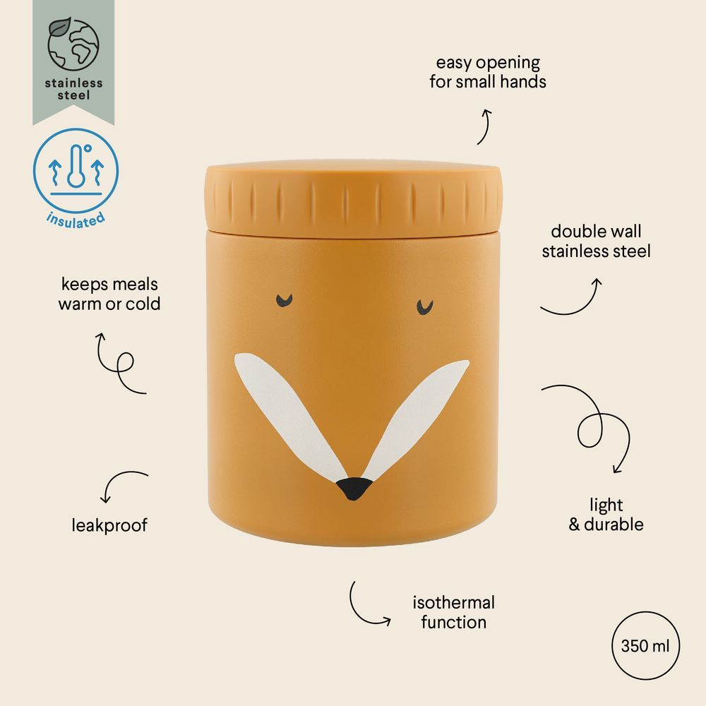 Trixie - Insulated Food Jar 350ml - Mr. Fox