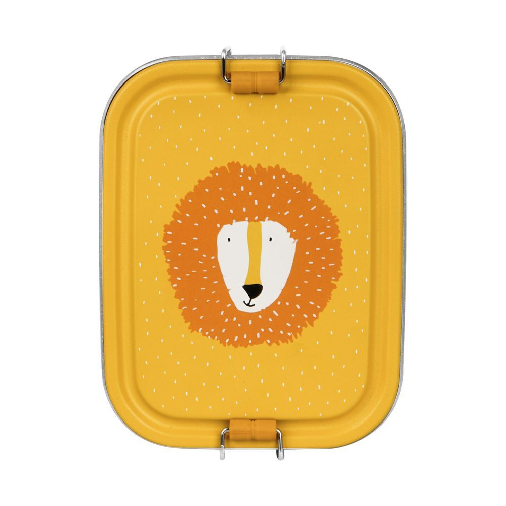 Trixie - Lunch Box - Yellow - Mr. Lion - Small