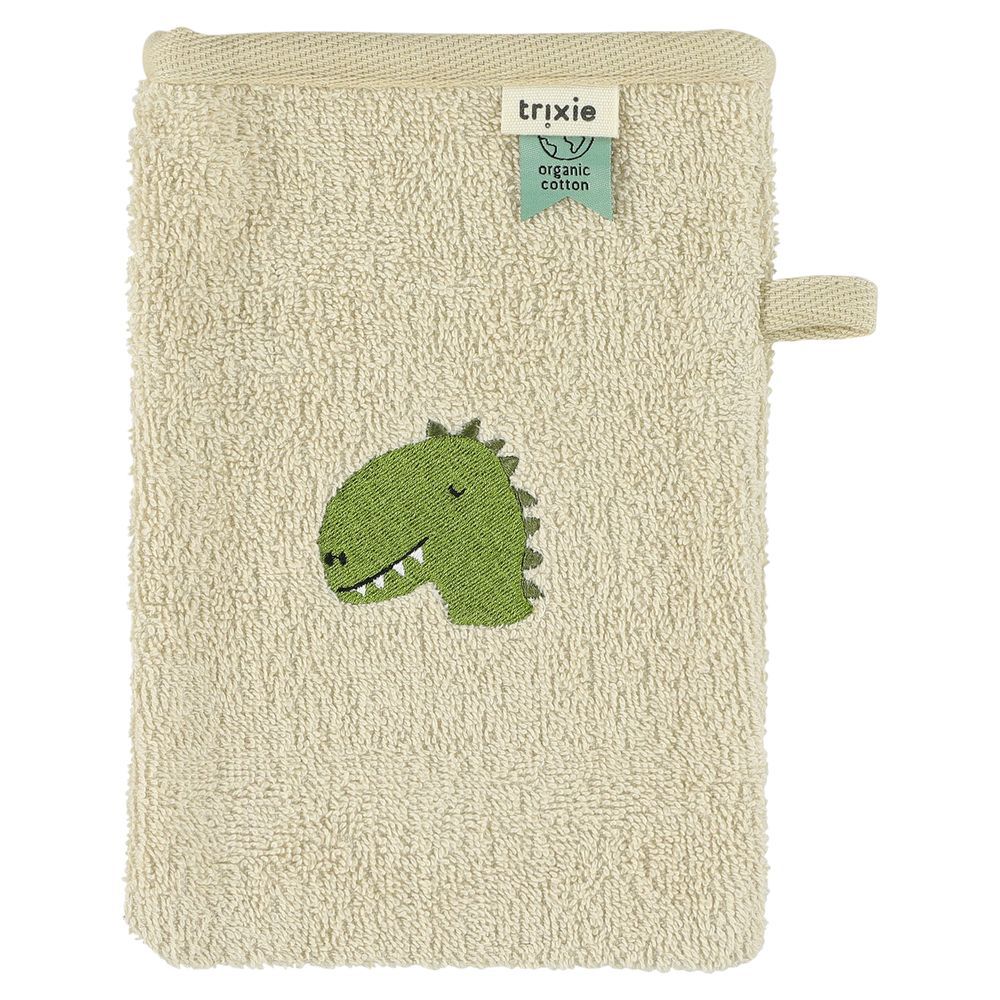 Trixie - Baby Washcloth Set - Dino - 2 Pcs