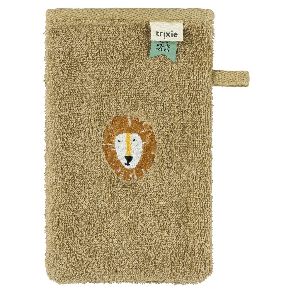 Trixie - Baby Washcloth Set - Lion - 2 Pcs