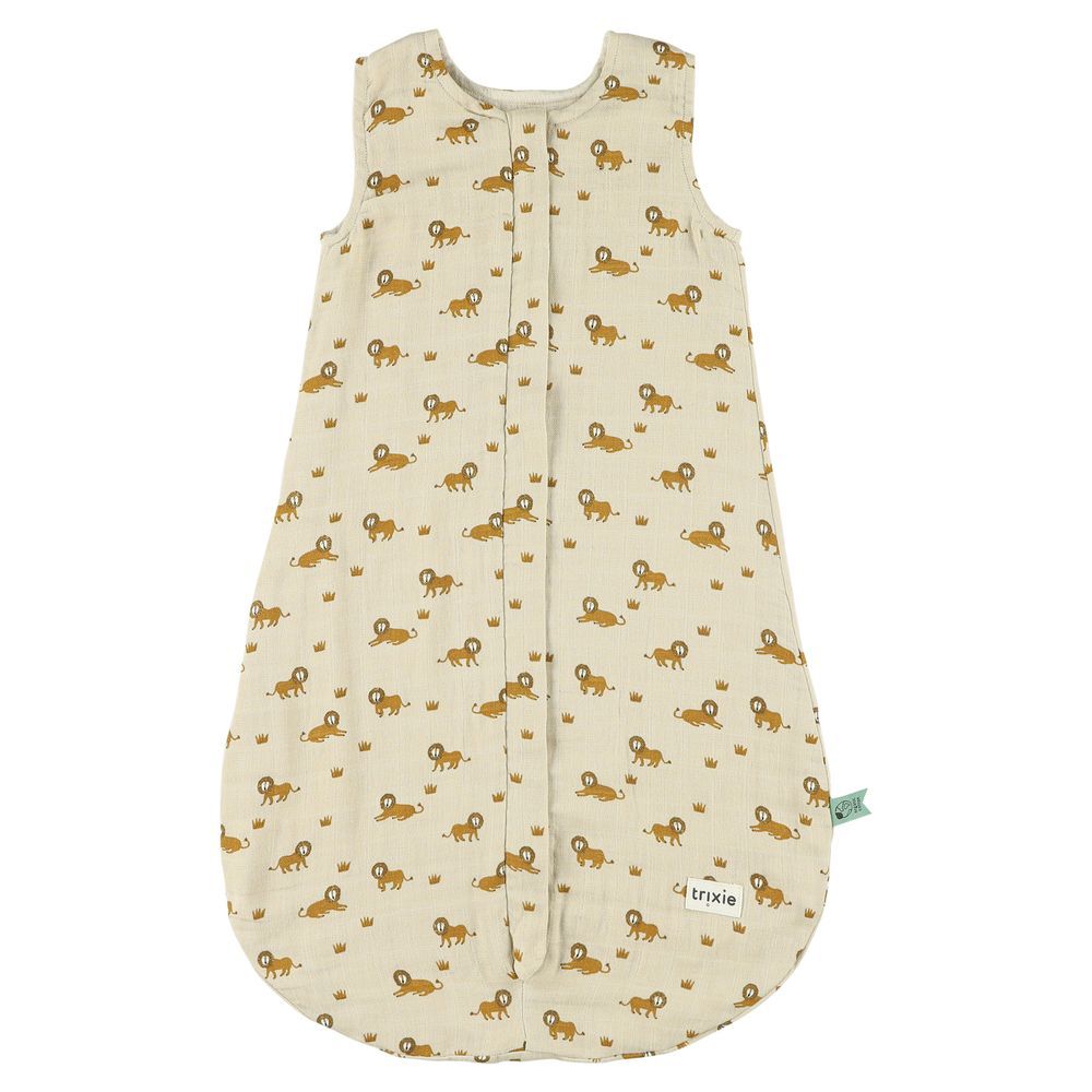 Trixie - Summer Sleeveless Baby Sleeping Bag - Lively Lion - 70cm