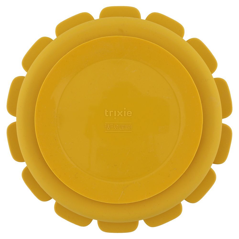 Trixie - Silicone Divided Plate W/Suction - Mr. Lion